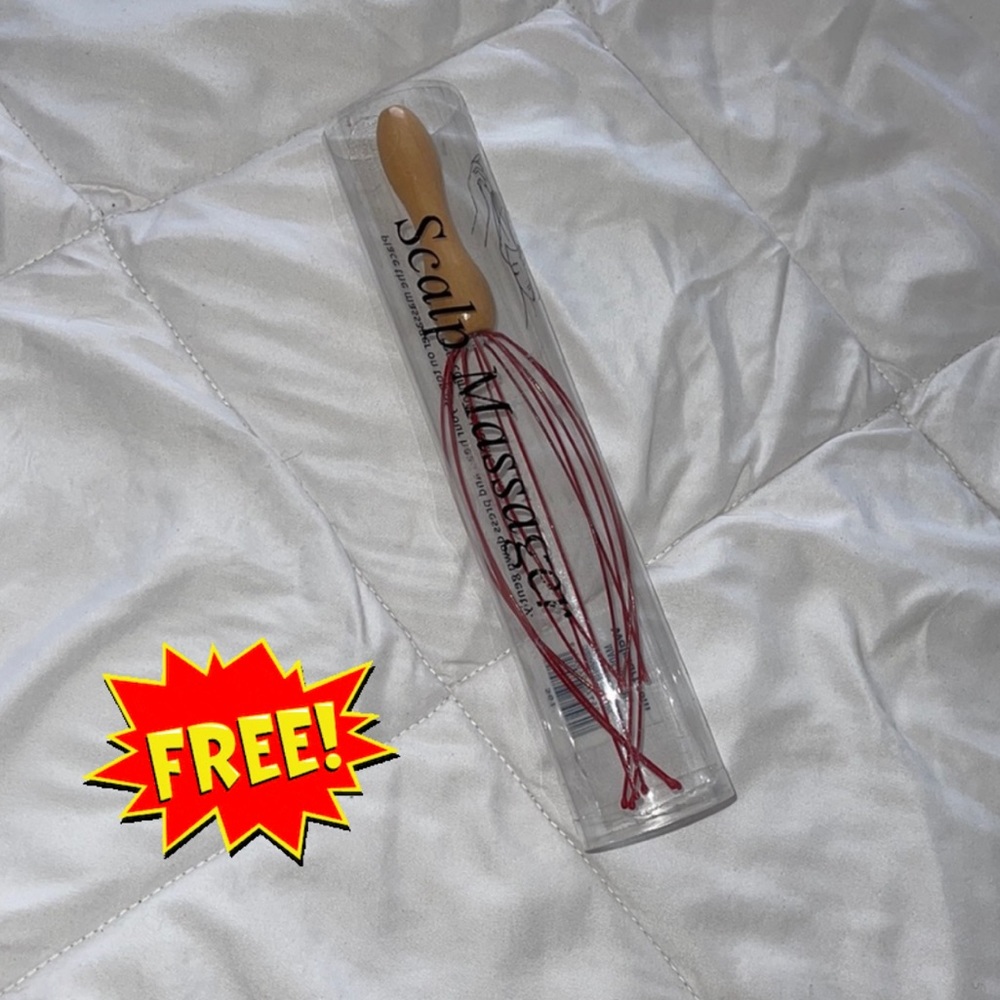 Free!!! Scalp Massager Bundle with another item and get it for free